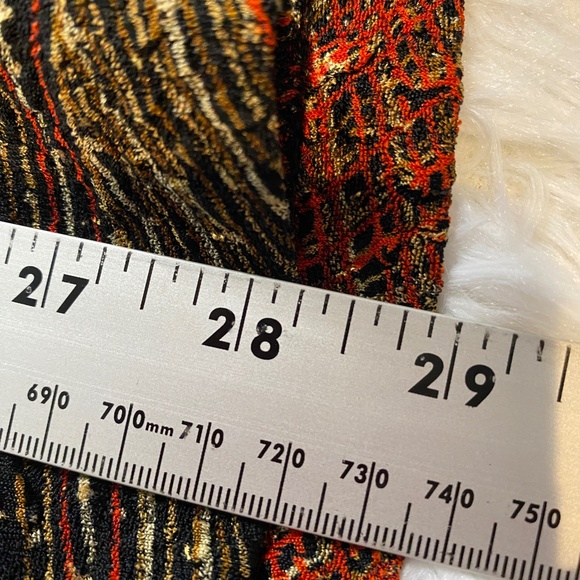 Coldwater Creek Two Piece Shell with open front Cardigan Fall Colors - Picture 9 of 9